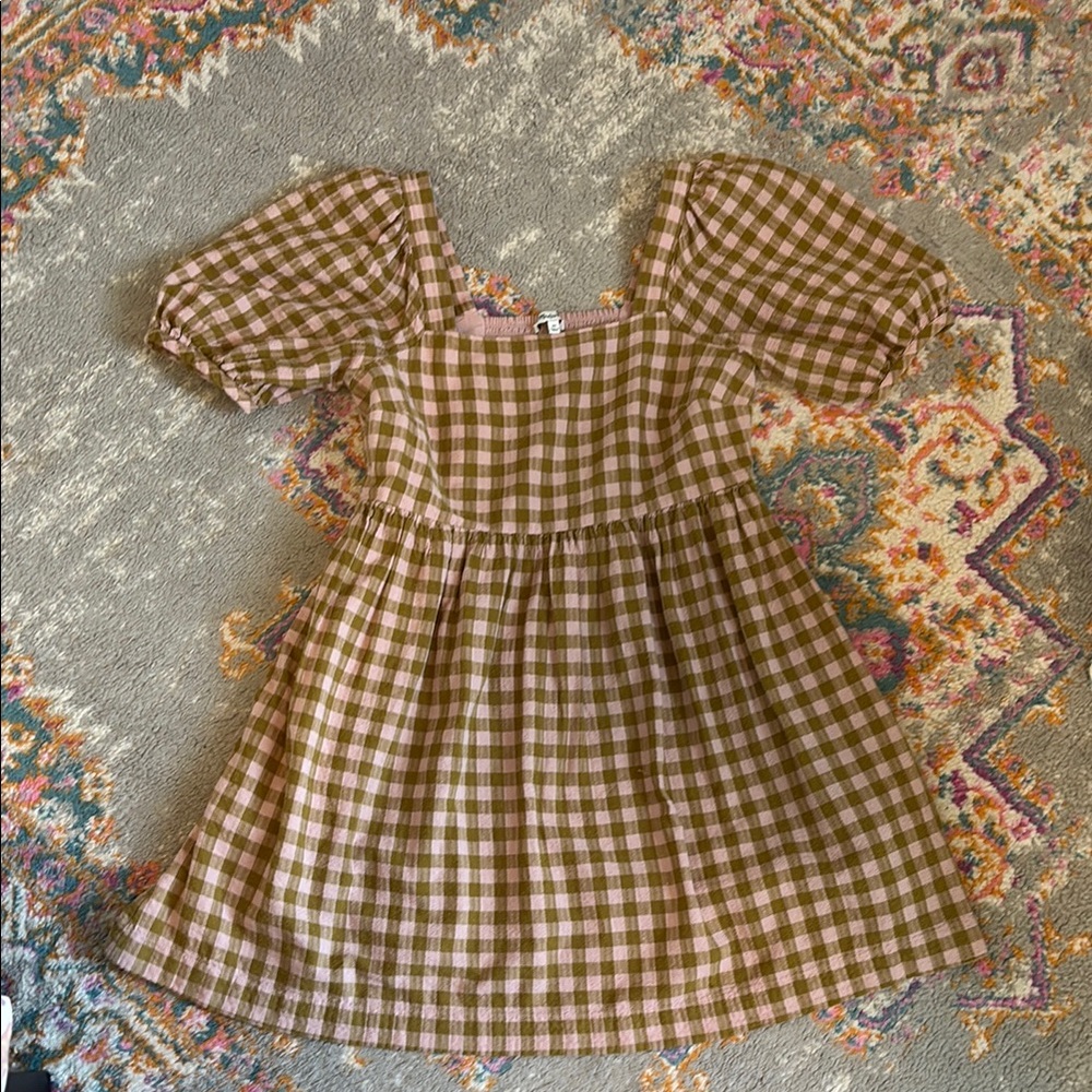 Madewell gingham dress